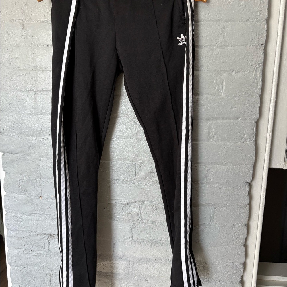 Adidas Kids Black Track Pants